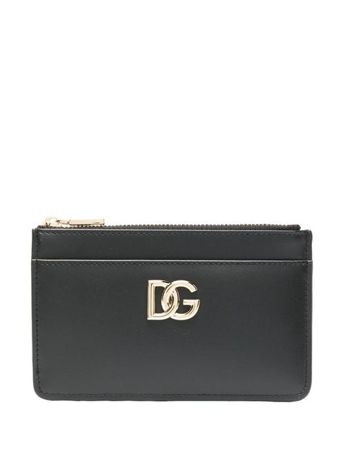 DG-logo leather card holder Dolce & Gabbana | BI1261AW57680999